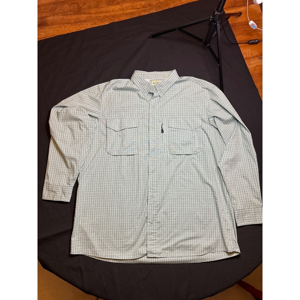 Red Head Brand Co. Mens Long Sleeve Plaid Button‎ Down Shirt